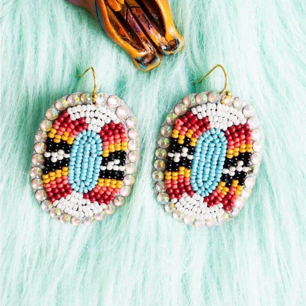 Colorful Beaded Earrings